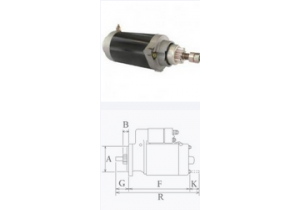 MS-MARINE MOTORINO DI AVVIAMENTO MERCRUISER 808011A4 EQUIVALENTE